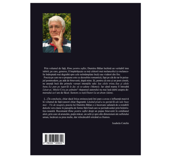 Rime pentru suflet - Dumitru Bălan (SIONO Editura)